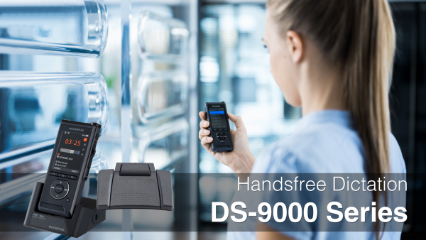 DS-9000 Series – Hands free Dictation with the CR-21