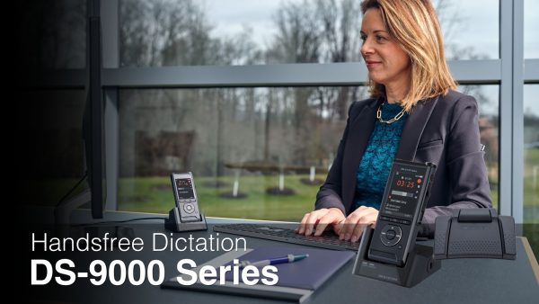 DS-9000 Series – Hands free Dictation with the CR-21