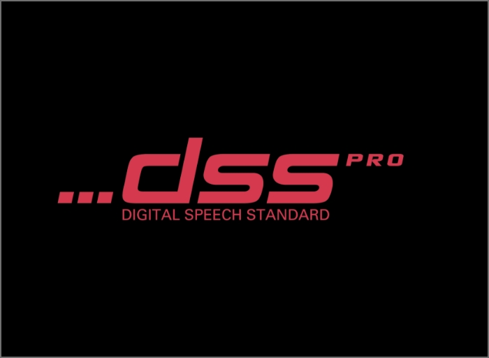 Das DSS-Format verspricht eine effektive Komprimierung ohne Qualitätseinbußen bei der digitalen Spracherfassung. . Der Digital Speech Standard (DSS) ermöglicht eine schnelle Dateibearbeitung (Einfügen, Überschreiben, Anwenden, Löschen/Ausschneiden) und nutzt Metainformationen (Index, verbale Kommunikation, Arbeitstypen usw.).