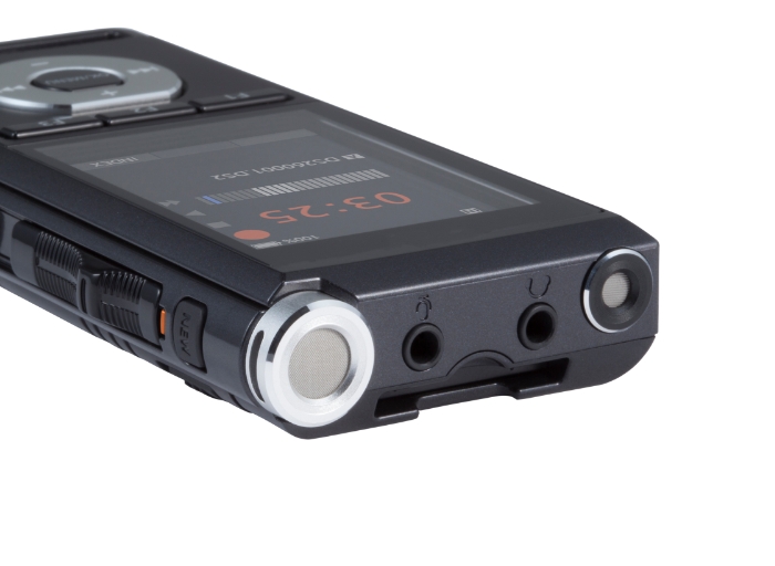 OM System DS-2700: einfach erweiterbar mit Kopfhörern und Mikrofonen